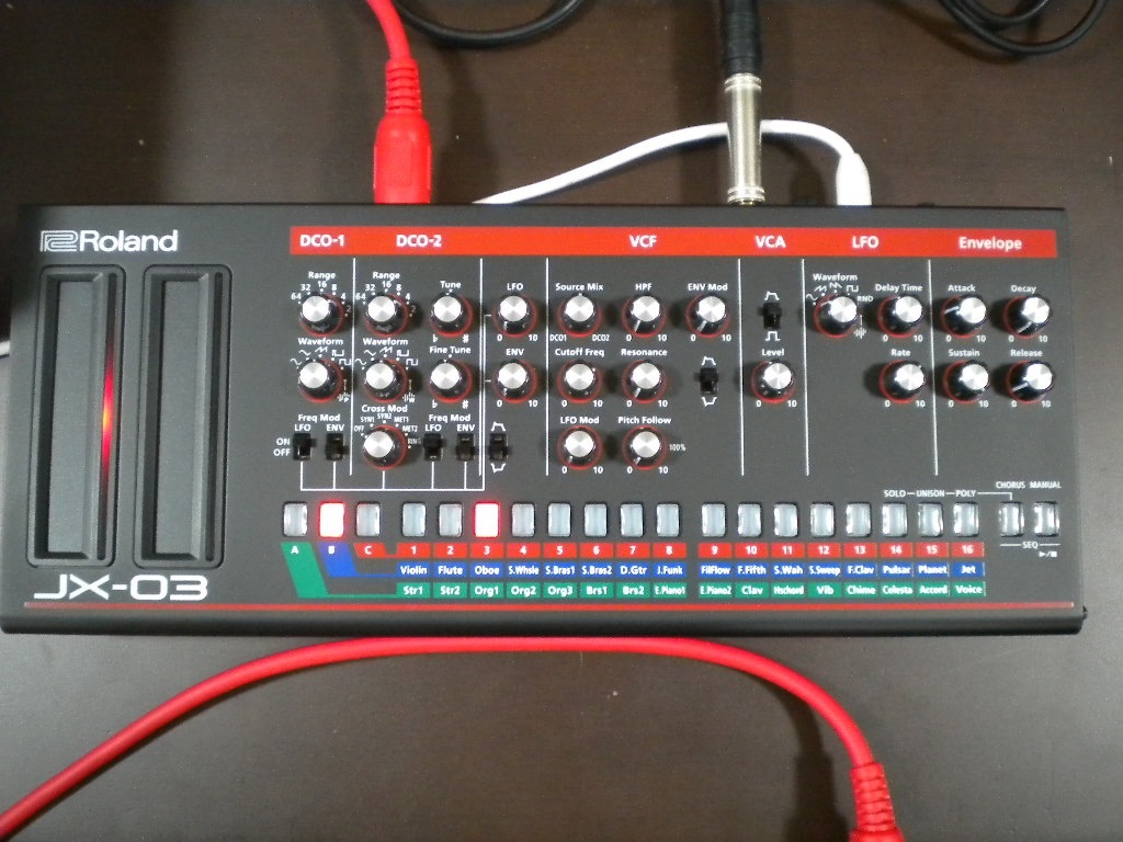 Roland Boutique JX-03試奏記 : 風流音色まねゑもん Roland Boutique JX-03試奏記 : 風流音色まねゑもん
