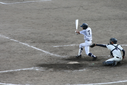 県選抜大会１回戦　岡豊－高知西_a0134886_2228046.jpg