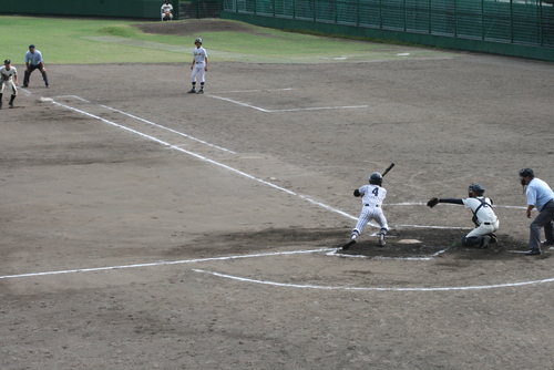 県選抜大会１回戦　岡豊－高知西_a0134886_22343599.jpg