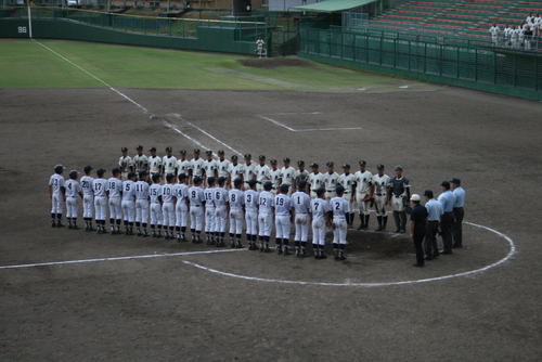 県選抜大会１回戦　岡豊－高知西_a0134886_2240735.jpg