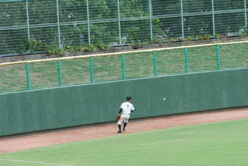 県選抜大会１回戦　岡豊－高知西_a0134886_2274344.jpg