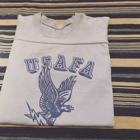 1970-80s \" U.S.A.F.A \" VINTAGE -LIGHT BLUE- FOOT BALL Tee SHIRTS ._d0172088_20515050.jpg