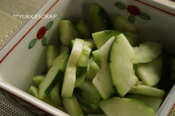 愛知伝統野菜 カリモリのスープと浅漬け Yukkescrap