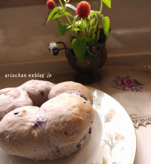 自家製ラベンダーのお花パン♪_f0295238_15593874.jpg