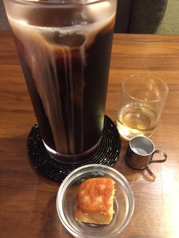 喫茶 1er ぷるみえ (ツナとキノコのバターライス 自家製ポン酢をかけた大根おろしをのせて)_e0115904_03243100.jpg