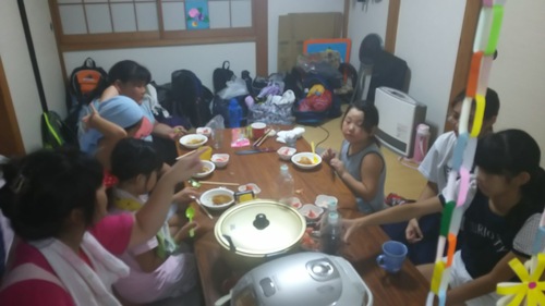 16小学生合宿晩御飯編1_f0309126_21293293.jpg