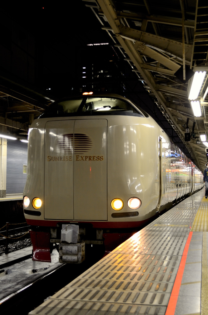 ☆〔 東海道線・上野東京ライン：撮影 〕☆ 【 夜の東京駅でサンライズエクスプレス撮り 】 _c0087158_15364694.jpg