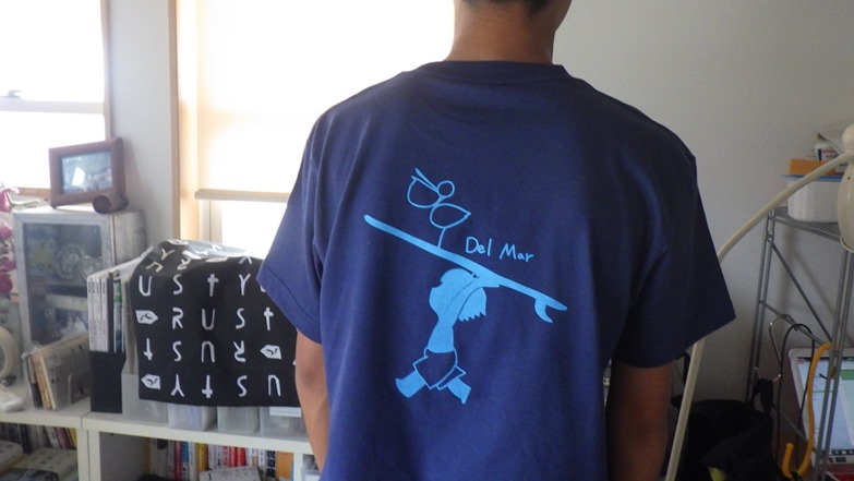 デルマーオリジナルTシャツ、完成しました。_f0009169_1650995.jpg