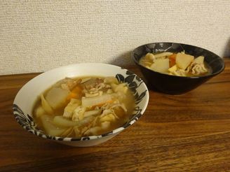 ど しても豚汁のコクが足りなかったのですが 忙しくてもおいしいごはんを作りたいのだ