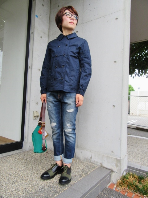 SABRE (MADE in France) ･･･ Light SHORT P-COAT JACKET！★！_d0152280_1611378.jpg