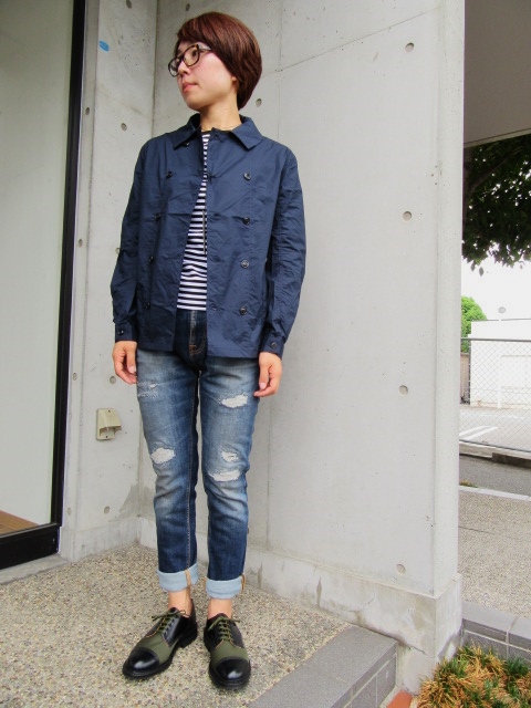 SABRE (MADE in France) ･･･ Light SHORT P-COAT JACKET！★！_d0152280_1691996.jpg