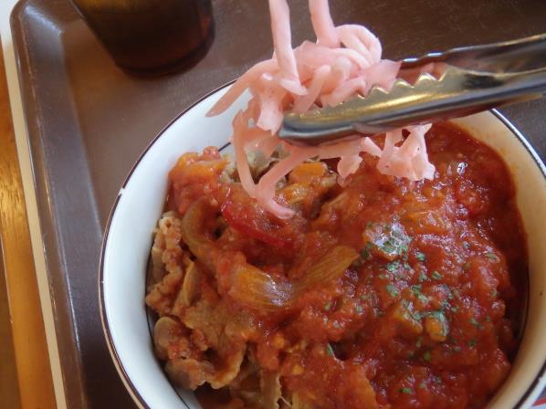 すき家のアラビアータ牛丼 尼崎東店_c0118393_8291953.jpg