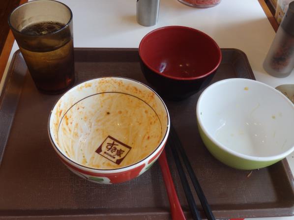 すき家のアラビアータ牛丼 尼崎東店_c0118393_8372697.jpg