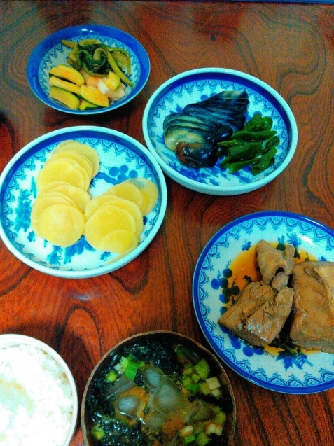 漬け物定食_c0162773_13214642.jpg