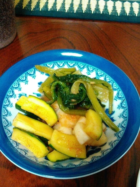 漬け物定食_c0162773_13215339.jpg