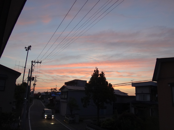 雨上がりの夕空に虹が立って・・・♪_a0136293_192874.jpg