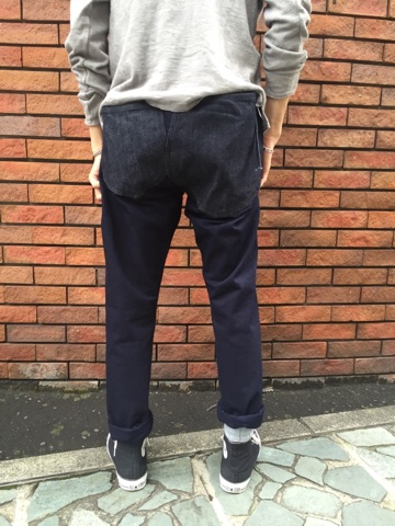 14oz IDxIDGデニムパンツ　リンゴマンパンツ