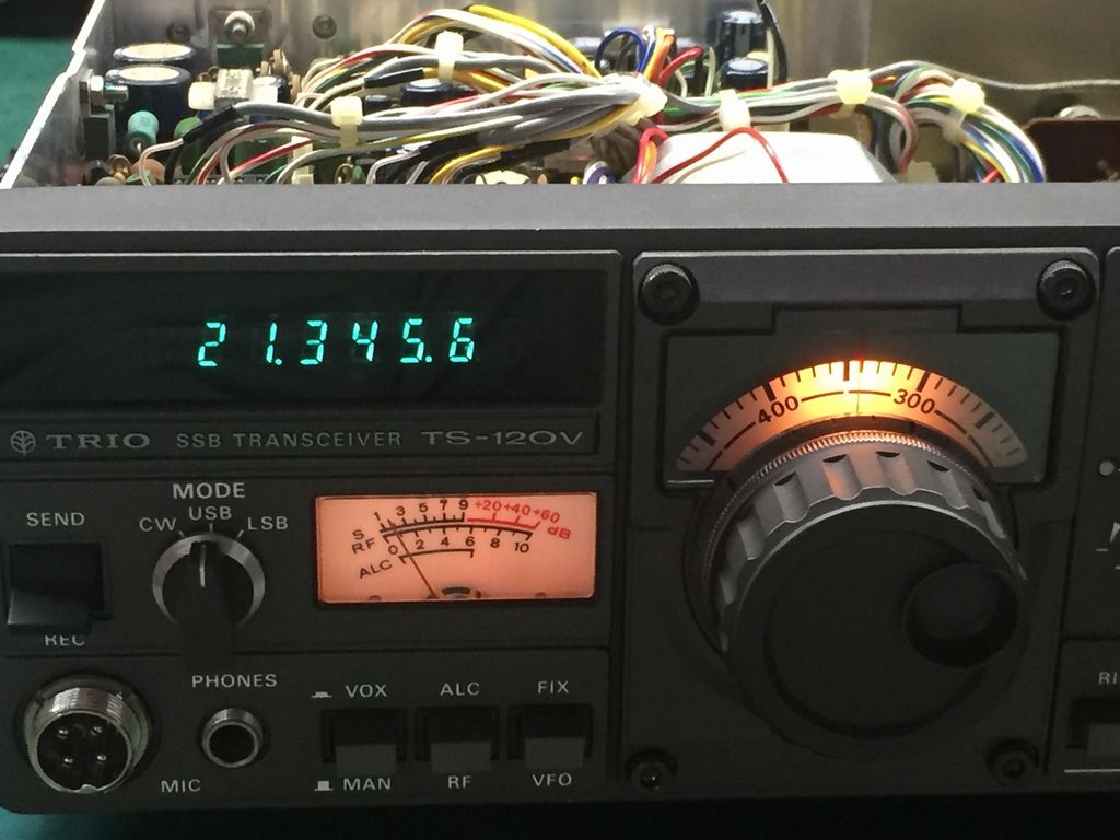 TRIO TS-120Vの修理 その2 : マニアックな無線とラジオ TRIO TS-120Vの修理 その2 : マニアックな無線とラジオ