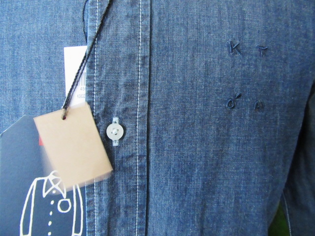 注目のシャツ。。。「Kato」DENIM Shambrre SHIRTS!♪!_d0152280_10294456.jpg