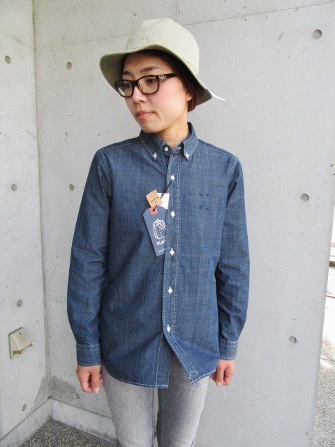 注目のシャツ。。。「Kato」DENIM Shambrre SHIRTS!♪!_d0152280_1035934.jpg