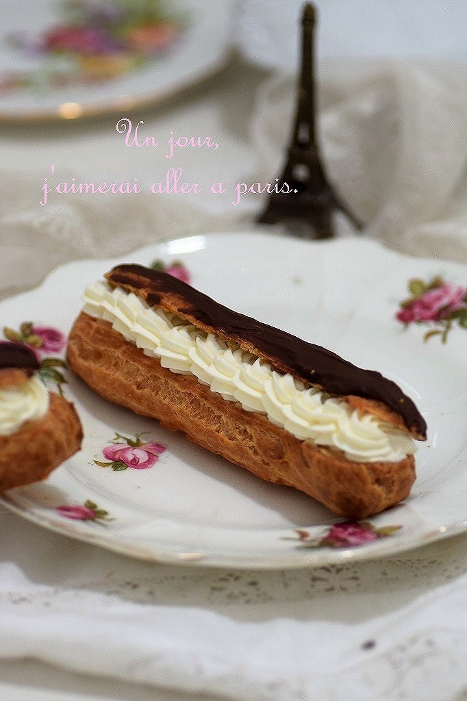 Eclair à la Pistache _f0357186_17372943.jpg