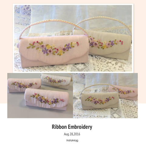 三越カルチャー短期講座 『可憐なリボン刺繍で彩る小物ケース』レッスンリポート②_a0157409_23113592.jpeg