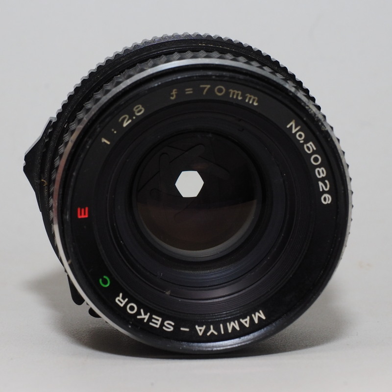 MAMIYA マミヤ SEKOR C 70mm F2.8 Mamiya Sekor C 70mm F2.8 : オールドレンズをマウントアダプターで