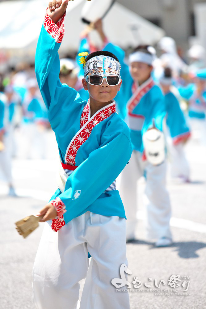 よさこい祭り2016 その3 陣_a0078341_2320582.jpg