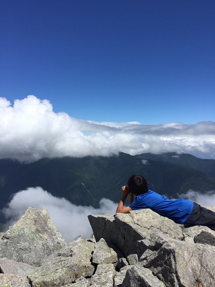 ◆前穂高岳（3090m）②～岳沢から日帰り弾丸登山～_a0315420_2115911.jpg