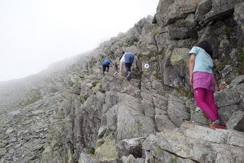 ◆前穂高岳（3090m）②～岳沢から日帰り弾丸登山～_a0315420_21173154.jpg