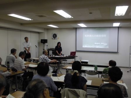 嚴島神社世界遺産登録20周年記念講演『毛利隆元の嚴島信仰』_f0229523_14554865.jpg