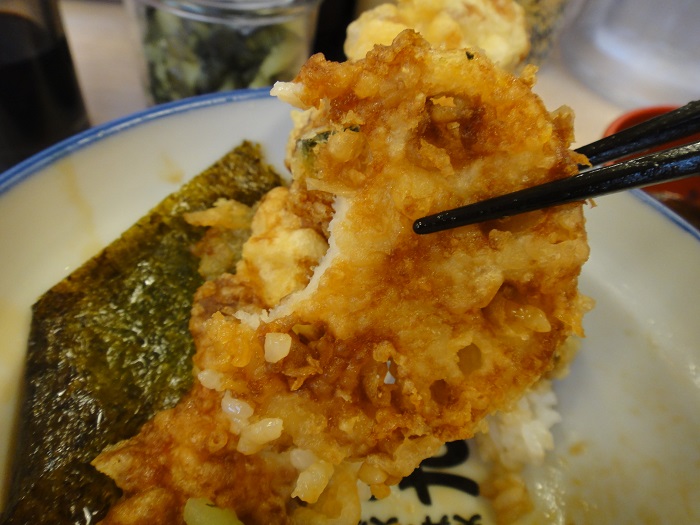 ◆さん天　あべの万代店　～グランドスラム天丼～_f0238779_18545948.jpg