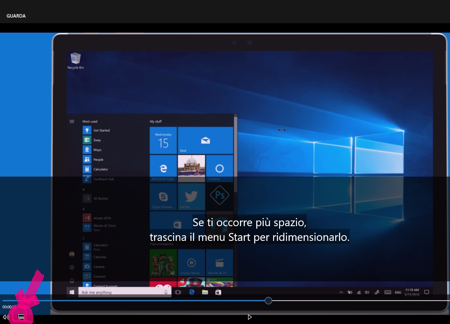 Windows10利用法学習ビデオ、イタリア語OSの場合_f0234936_6522010.jpg