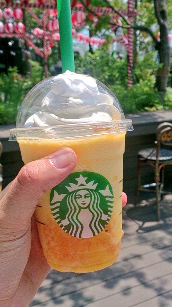 LONG SEASON '96~7 X クラッシュオレンジフラペチーノでゆく夏を