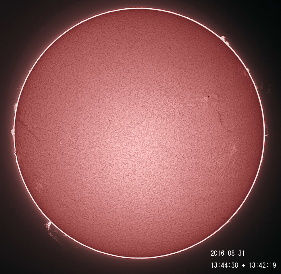 ８月３１日の太陽_e0174091_16102894.jpg