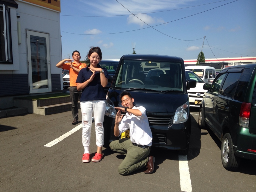 9月1日(木)☆TOMMYアウトレット☆9月スタートヽ(\'∀`○)ノあゆブログ♪ルークスK様納車☆★自社ローン♪_b0127002_16472483.jpg