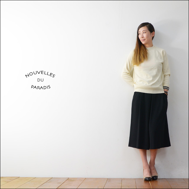NOUVELLES DU PARADIS [ヌーヴェル ドゥ パラディ] さらさらコットンプルオーバー [PK16316] LADY\'S_f0051306_12065896.jpg