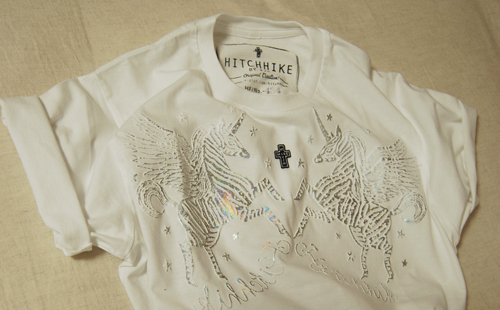 「HITCHHIKE BY F/P」のTシャツで1点ものを楽しむ⭐︎_d0113613_13215078.jpg