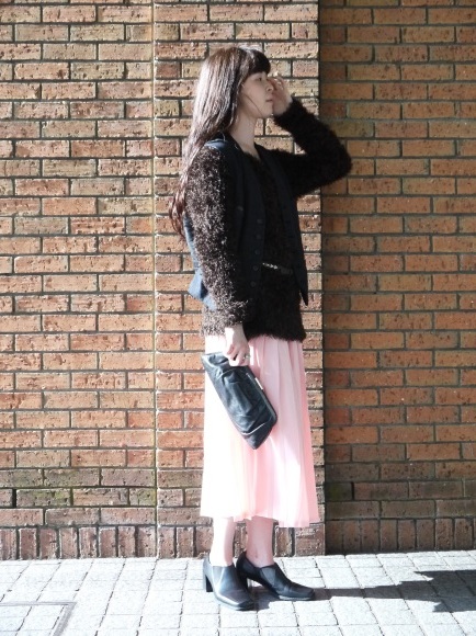 london girl & parisienne 〜knit with color bottom〜_f0335217_12441471.jpg