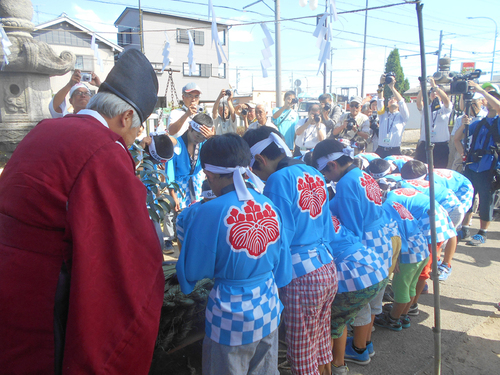 ２８年白山社・愛知県無形民俗文化財指定『芝馬祭』（一宮市浅野水法）_d0095910_10184586.jpg