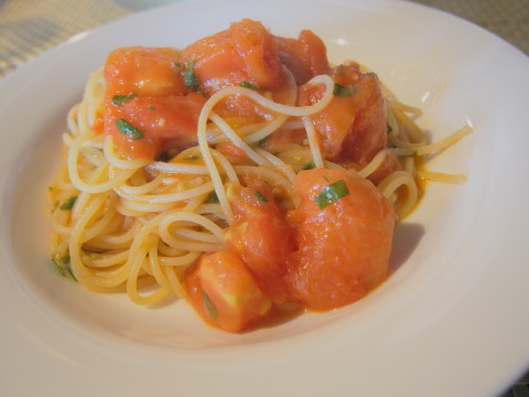 木の子のクリームソースパスタ：イタリア食堂ラ・フォンテ（青森市）_b0147224_2233695.jpg