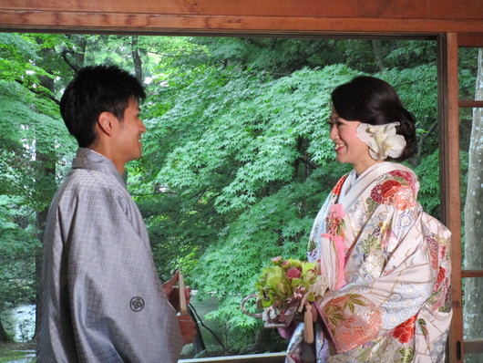 和装打掛の和ブーケ&髪飾り_a0123133_9421840.jpg