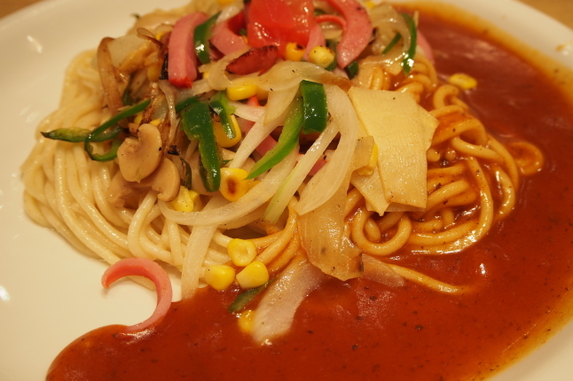 ◆あんかけスパは美味いものなのか? 「チャオ」@うまいもん通り_b0008655_18322629.jpg