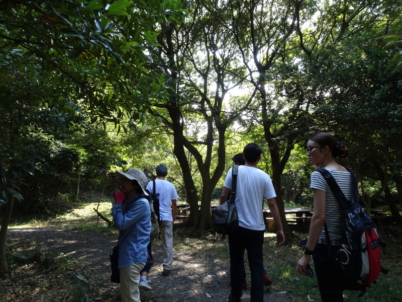 東光小学校の先生が遠足下見にやってきた・・・うみべの森_c0108460_21415634.jpg