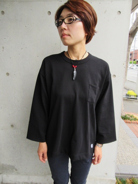 Glacon (MADE in France) ・・・ WIDE SOLID LONG TEE!★! (再)_d0152280_2321753.jpg