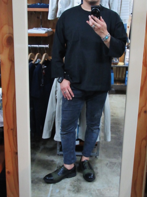 Glacon (MADE in France) ･･･ WIDE SOLID LONG TEE！★！ (再)_d0152280_2332474.jpg
