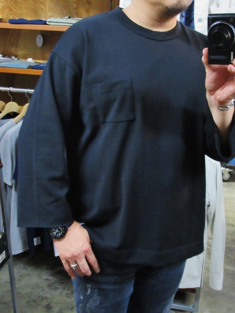Glacon (MADE in France) ・・・ WIDE SOLID LONG TEE!★! (再)_d0152280_2334248.jpg
