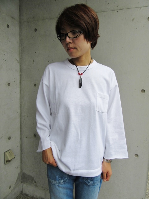 Glacon (MADE in France) ･･･ WIDE SOLID LONG TEE！★！ (再)_d0152280_2365073.jpg