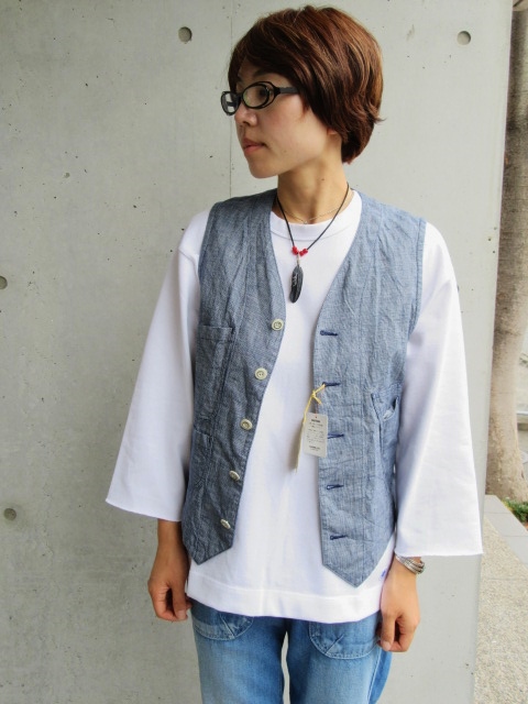 Glacon (MADE in France) ･･･ WIDE SOLID LONG TEE！★！ (再)_d0152280_237687.jpg