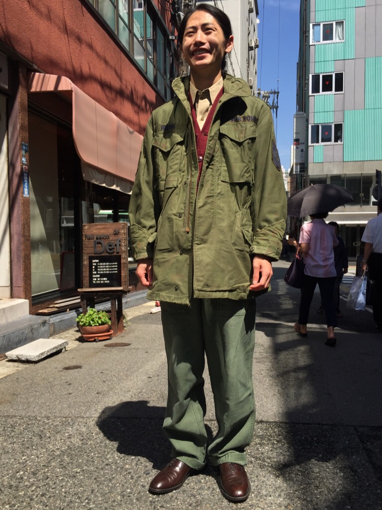海外輸入 NUMBER(N)INE2004AW M65ボンテージ、フィールドJKT NUMBER